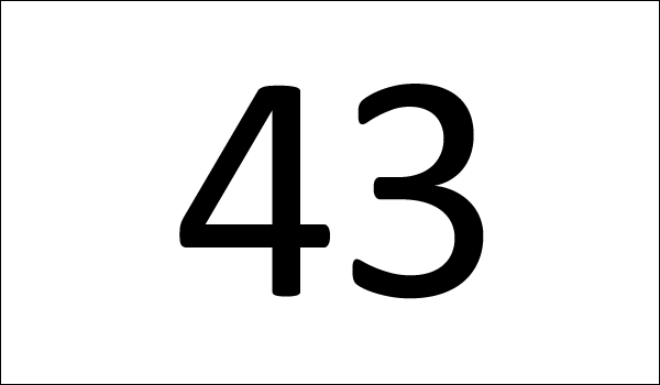 43